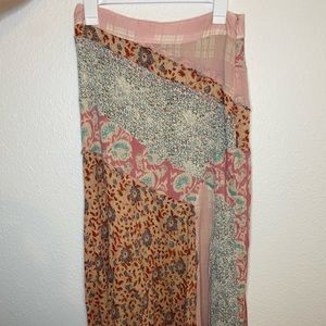 Free people maxi skirt